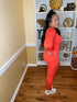 All She Needs - orange jumpsuit (pumpkin)